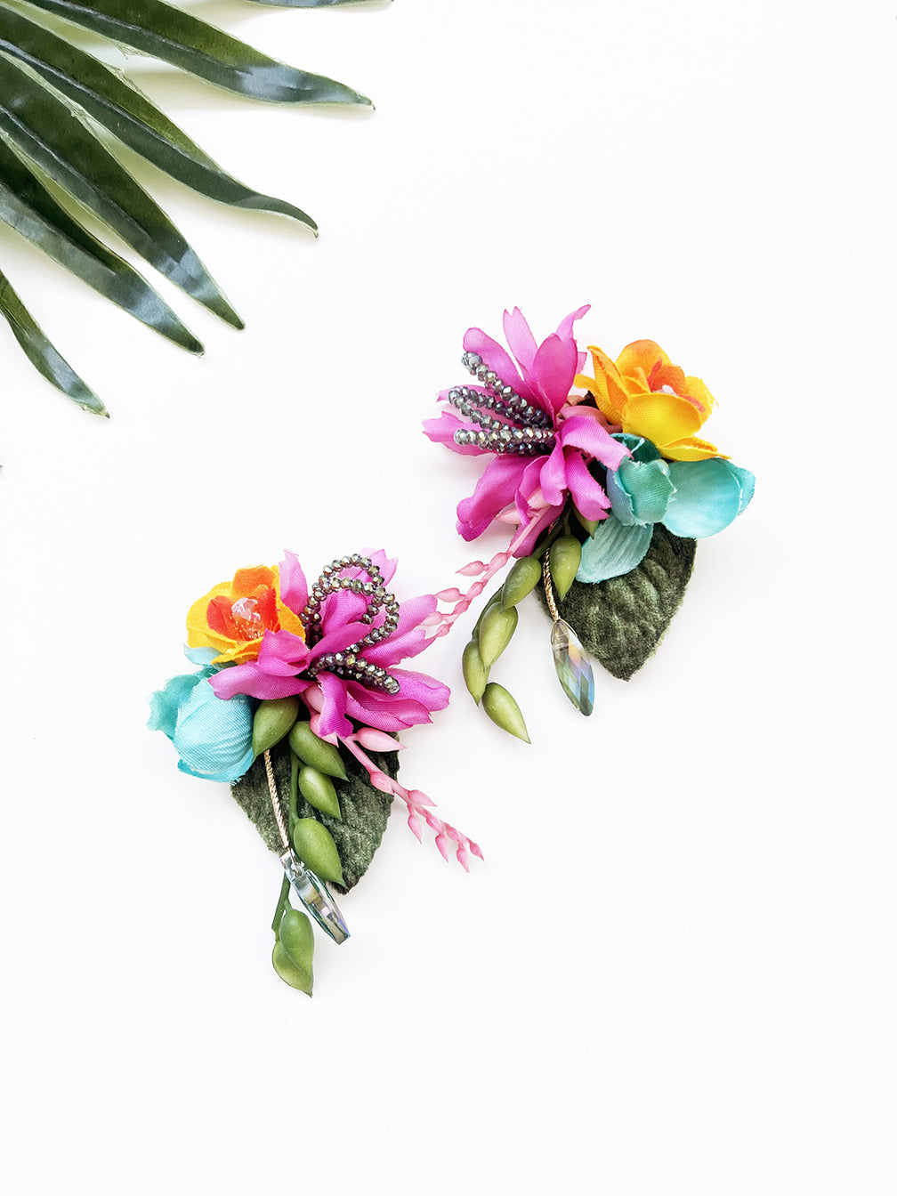 dainty garden party earrings -  birthday party I