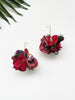 holiday garden party posy earrings - 809