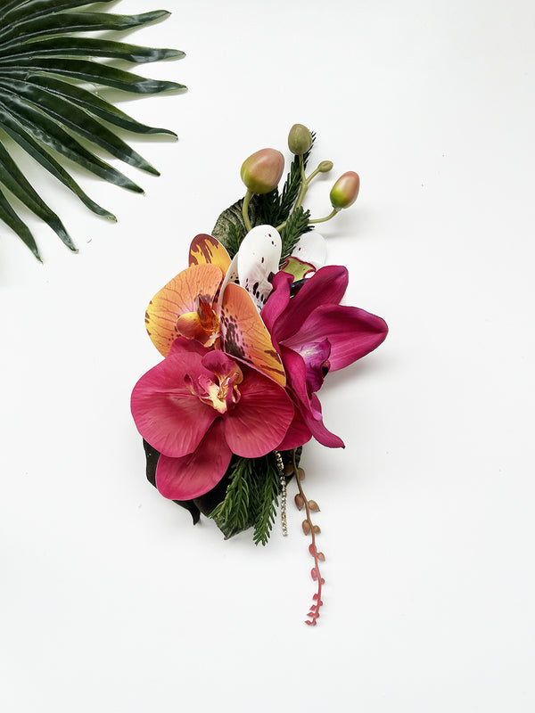 holiday garden party corsage - 819