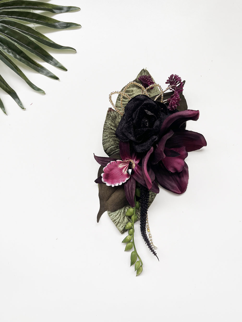 holiday garden party corsage - 820