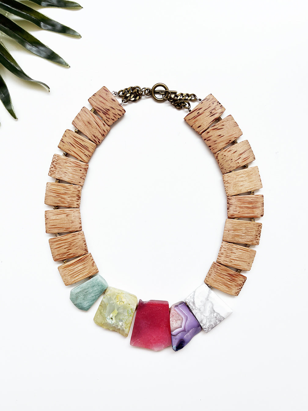 groove collar necklace - candy mix