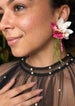 garden party stem earrings - cocktail I